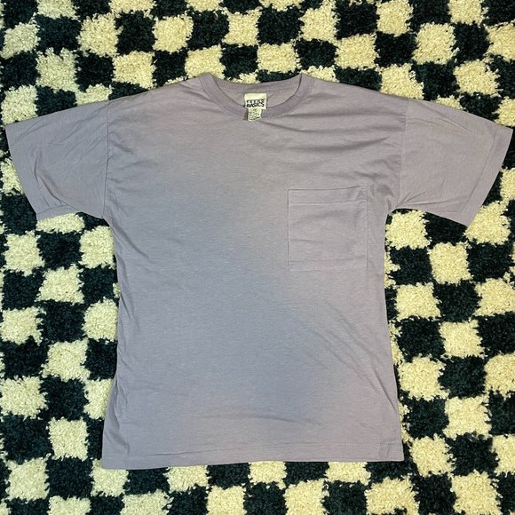 Vintage Purple Pocket Tee - Picture 1 of 2